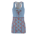 Floral Dress — Light Blue Cherry Blossom