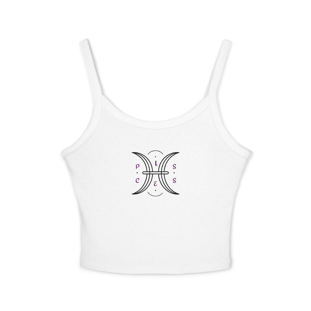 Zodiac Pisces Crop Tank Top