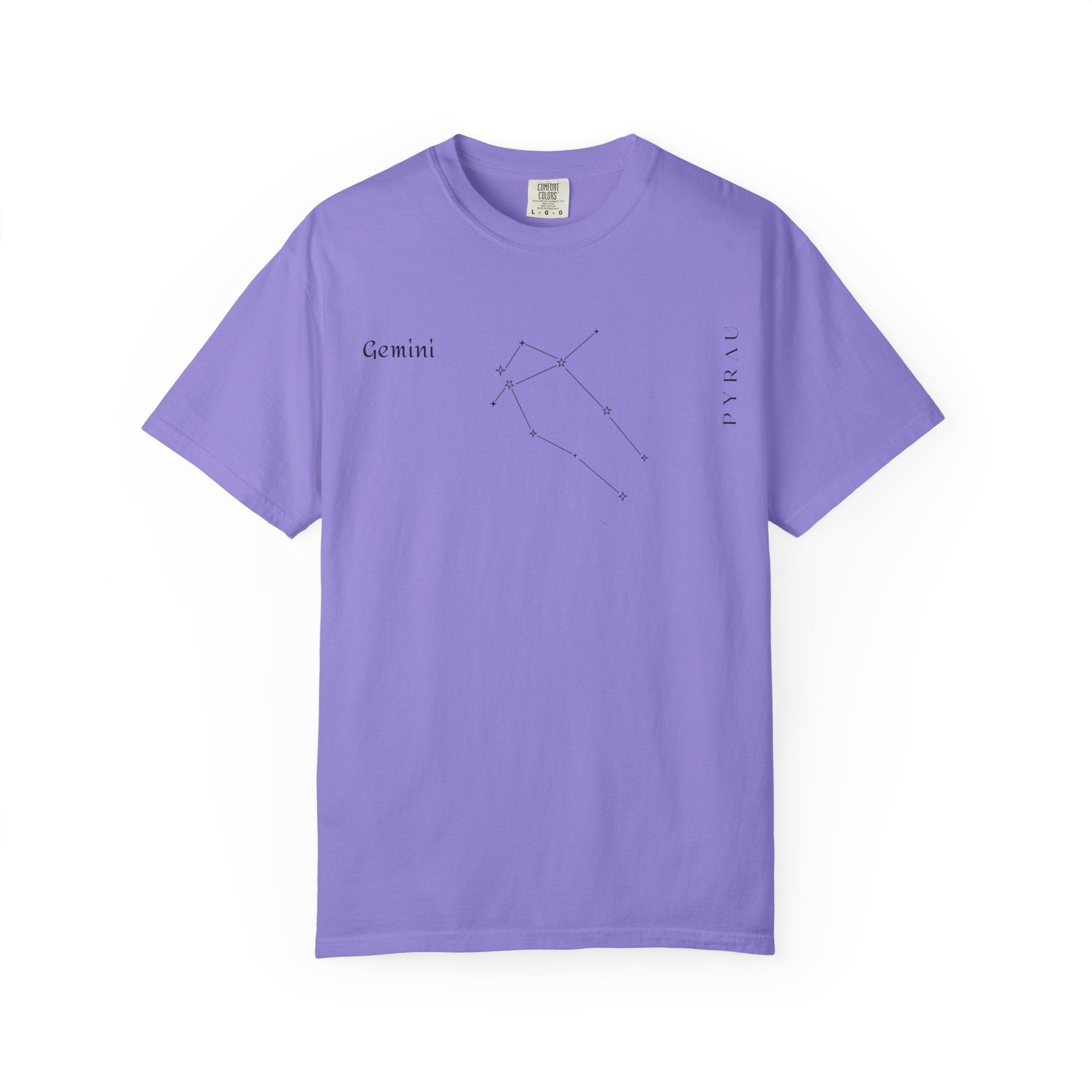 Gemini Star Map T-shirt | Pyrau Zodiac