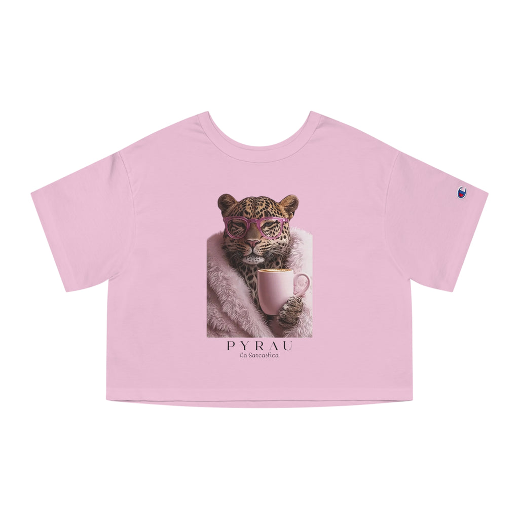 Champion & Pyrau Leopard Coat Crop
