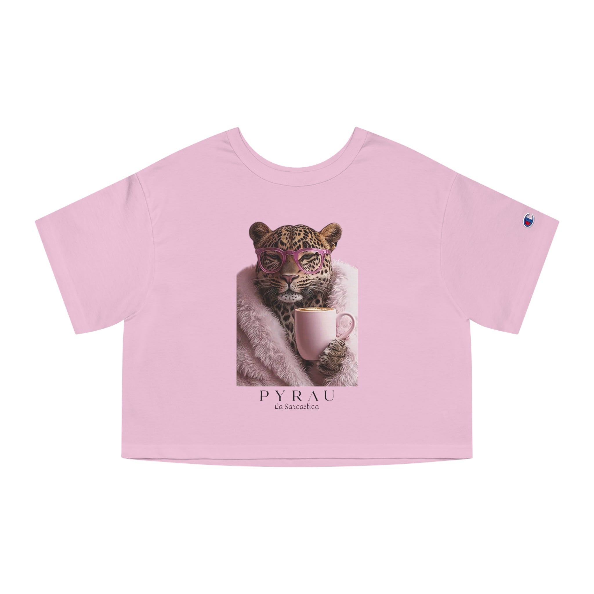 Champion & Pyrau Leopard Coat Crop