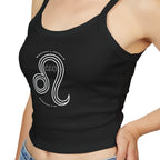 Leo Zodiac Crop Tank Top
