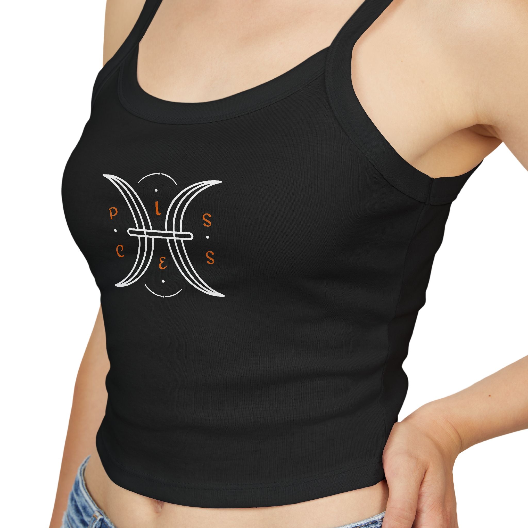Zodiac Pisces Crop Tank Top