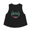 Paris 1986 Women's Crop Top – Vintage
