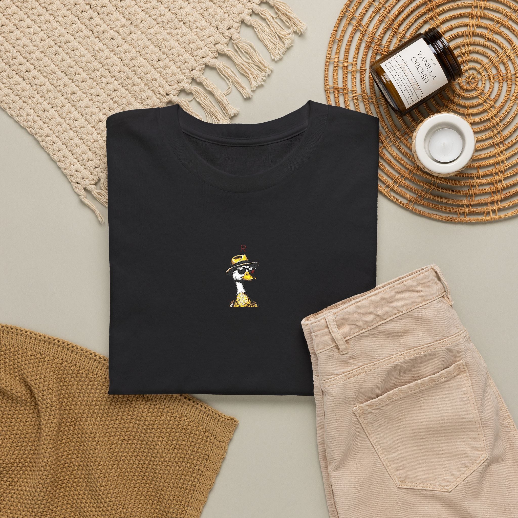 Embroidered Duck T-Shirt