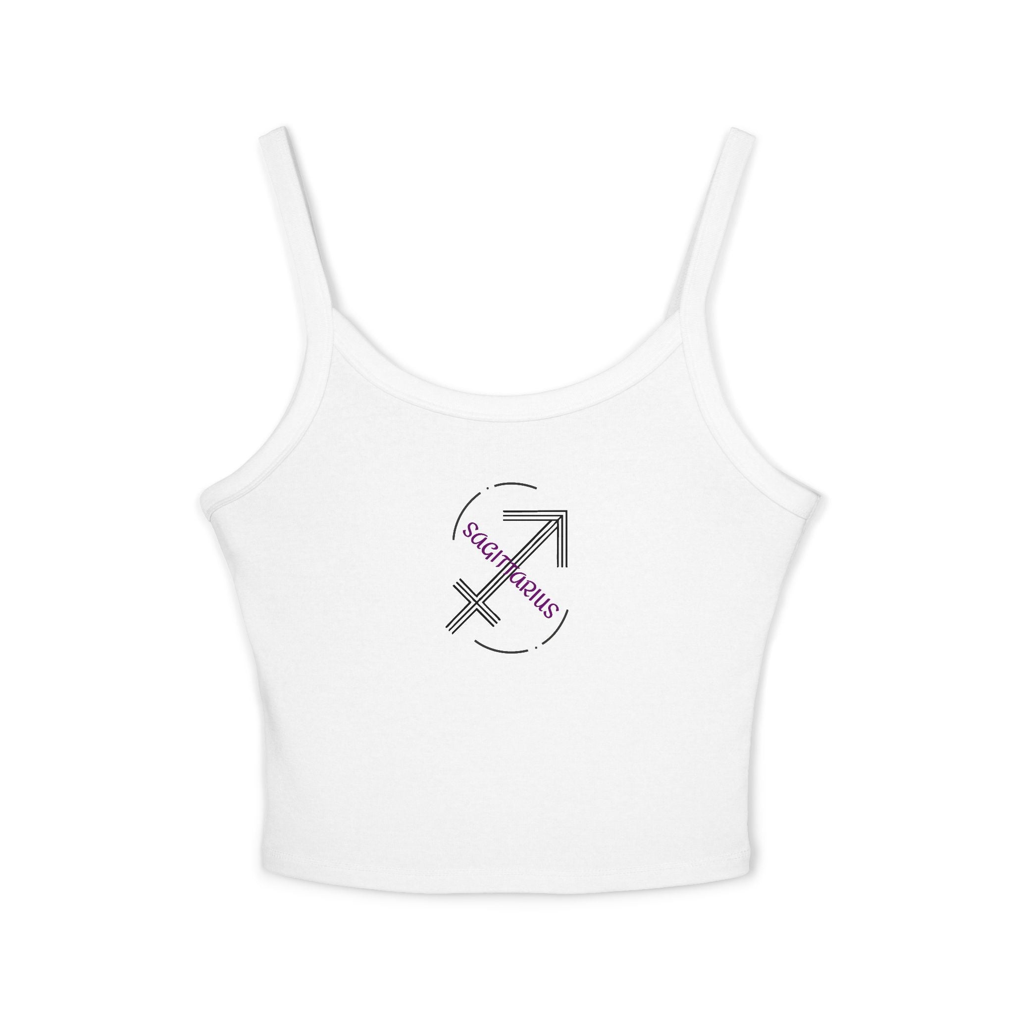 Sagittarius Crop Zodiac Tank Top