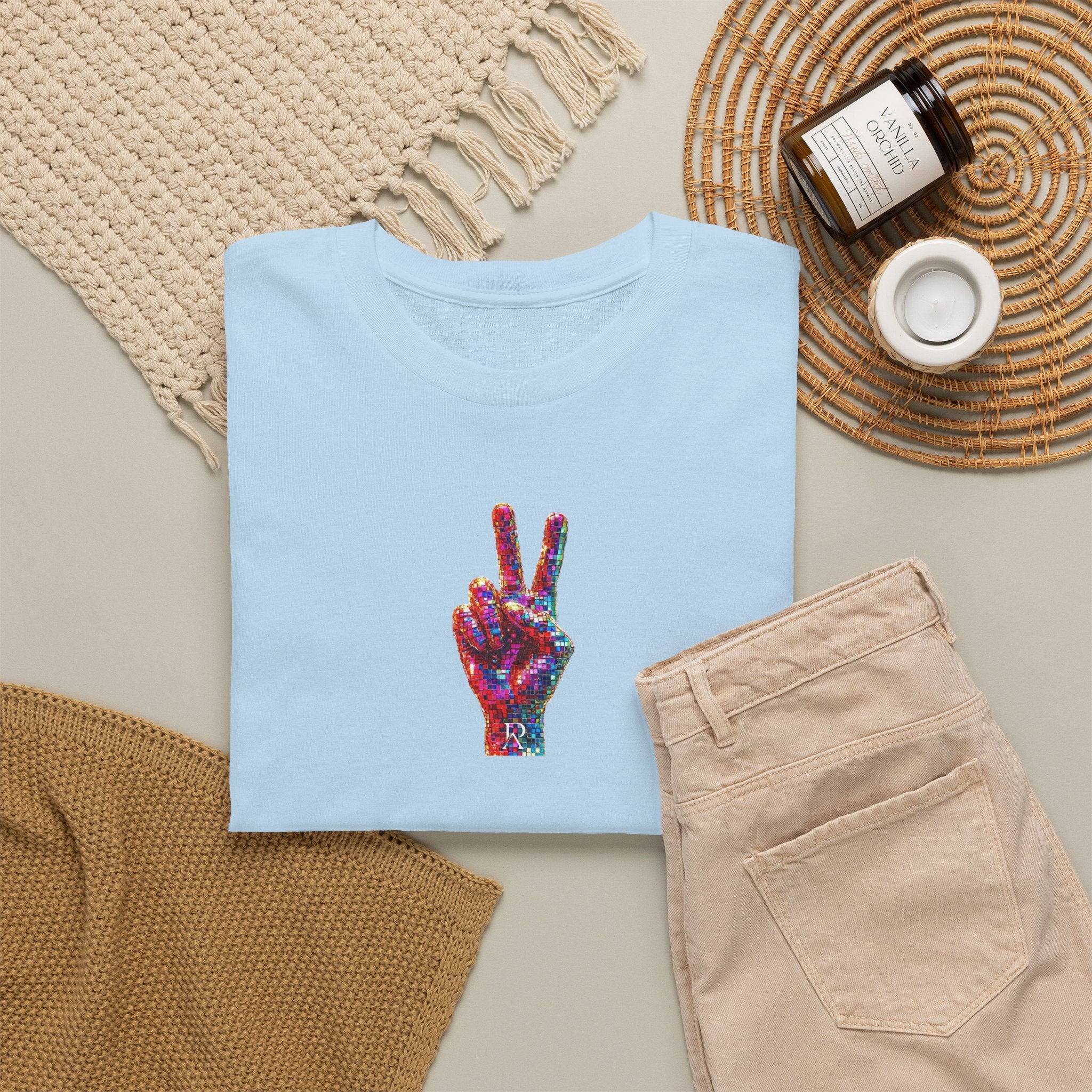 Neon Peace Sign T-Shirt