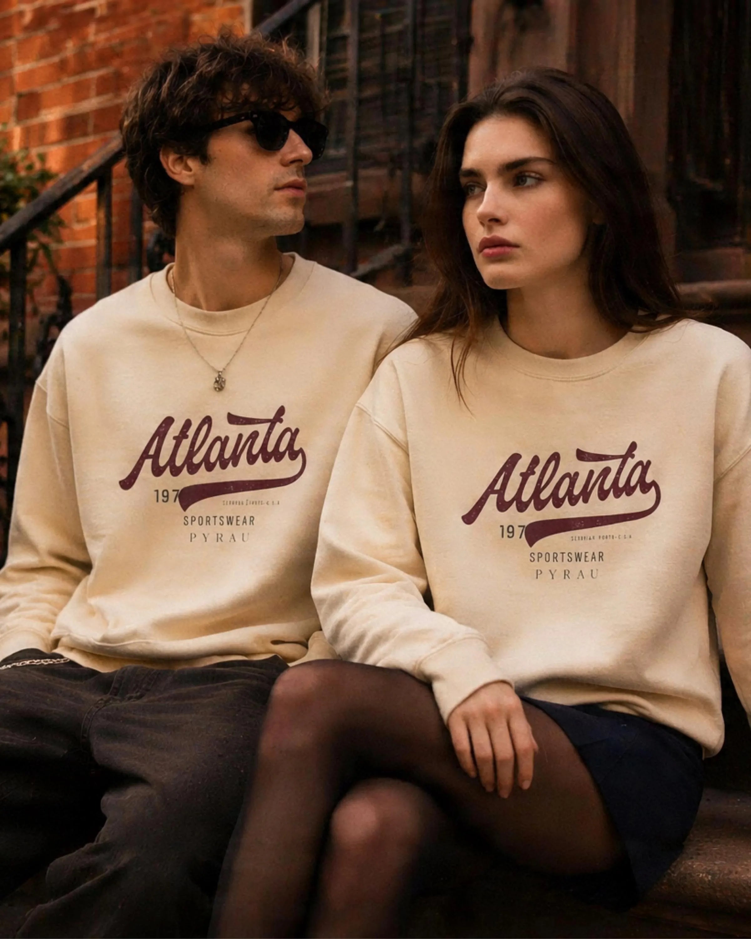 Atlanta Script Sweatshirt — Vintage City