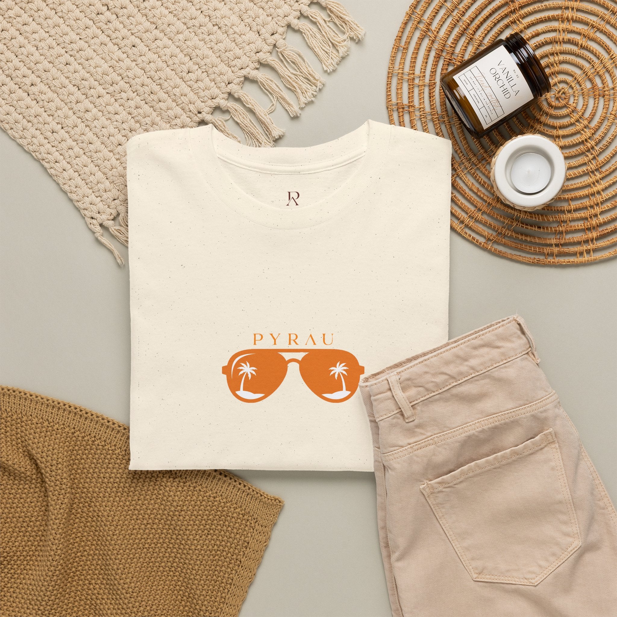 Sunset Palm Sunglasses Tee