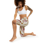 Capri Leggings Marble