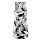 Black & White Dress — Brushstroke