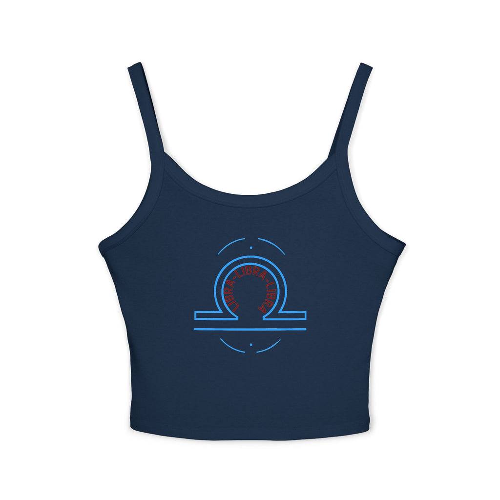 Libra Zodiac Crop Tank Top