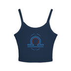 Libra Zodiac Crop Tank Top