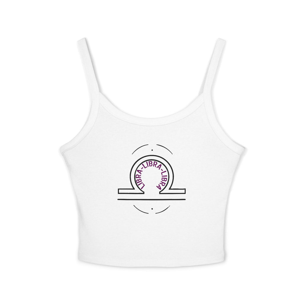 Libra Zodiac Crop Tank Top