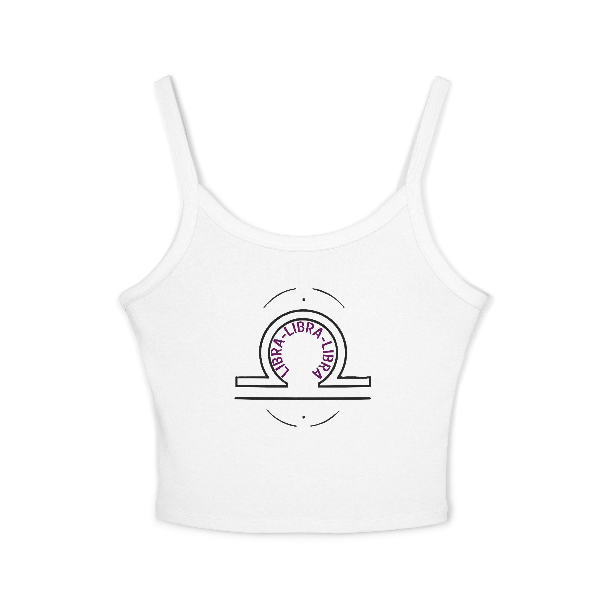 Libra Zodiac Crop Tank Top