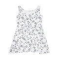 Floral Vine Dress — Black & White
