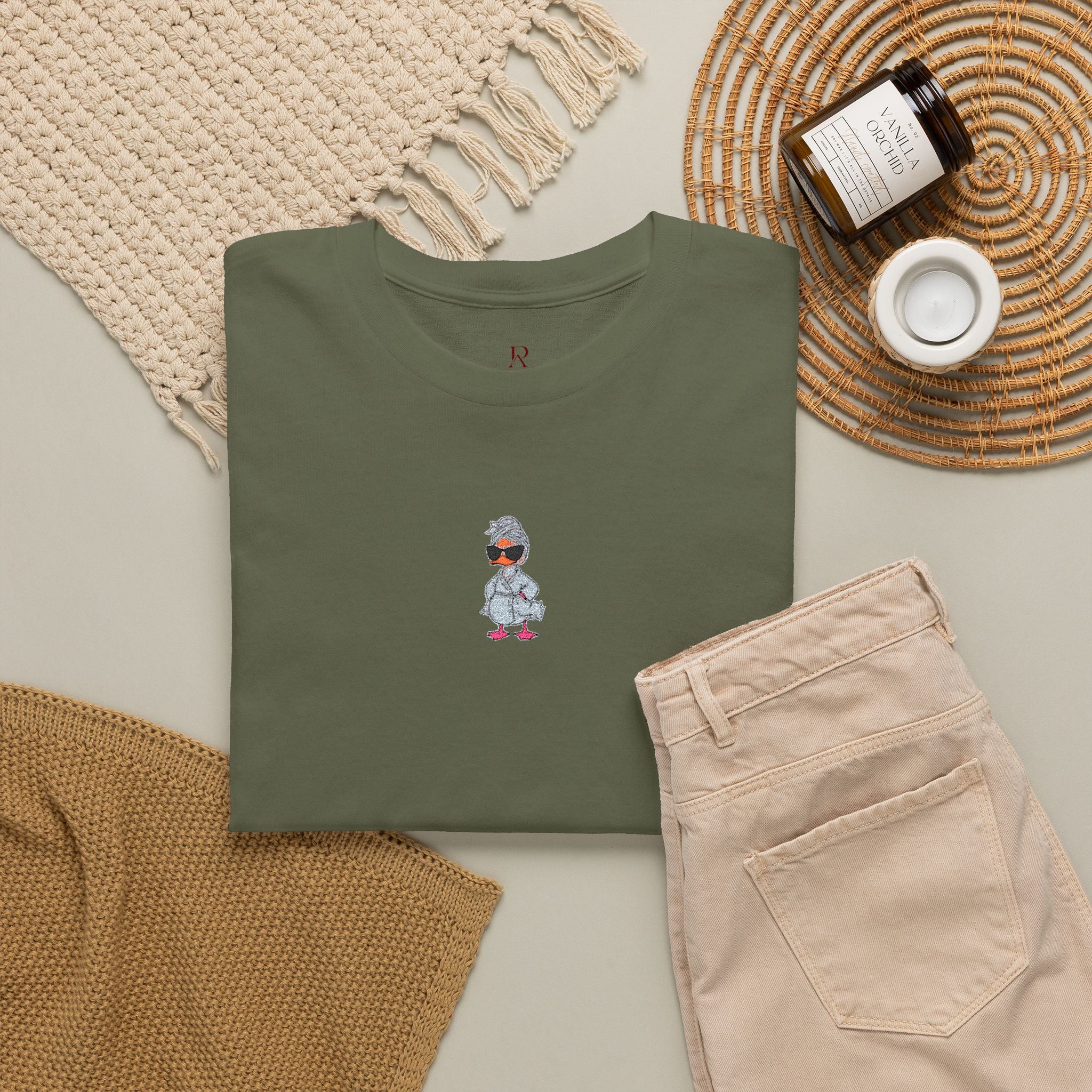 Embroidered Cool Duck Tee
