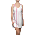 Pink Pinstripe Dress