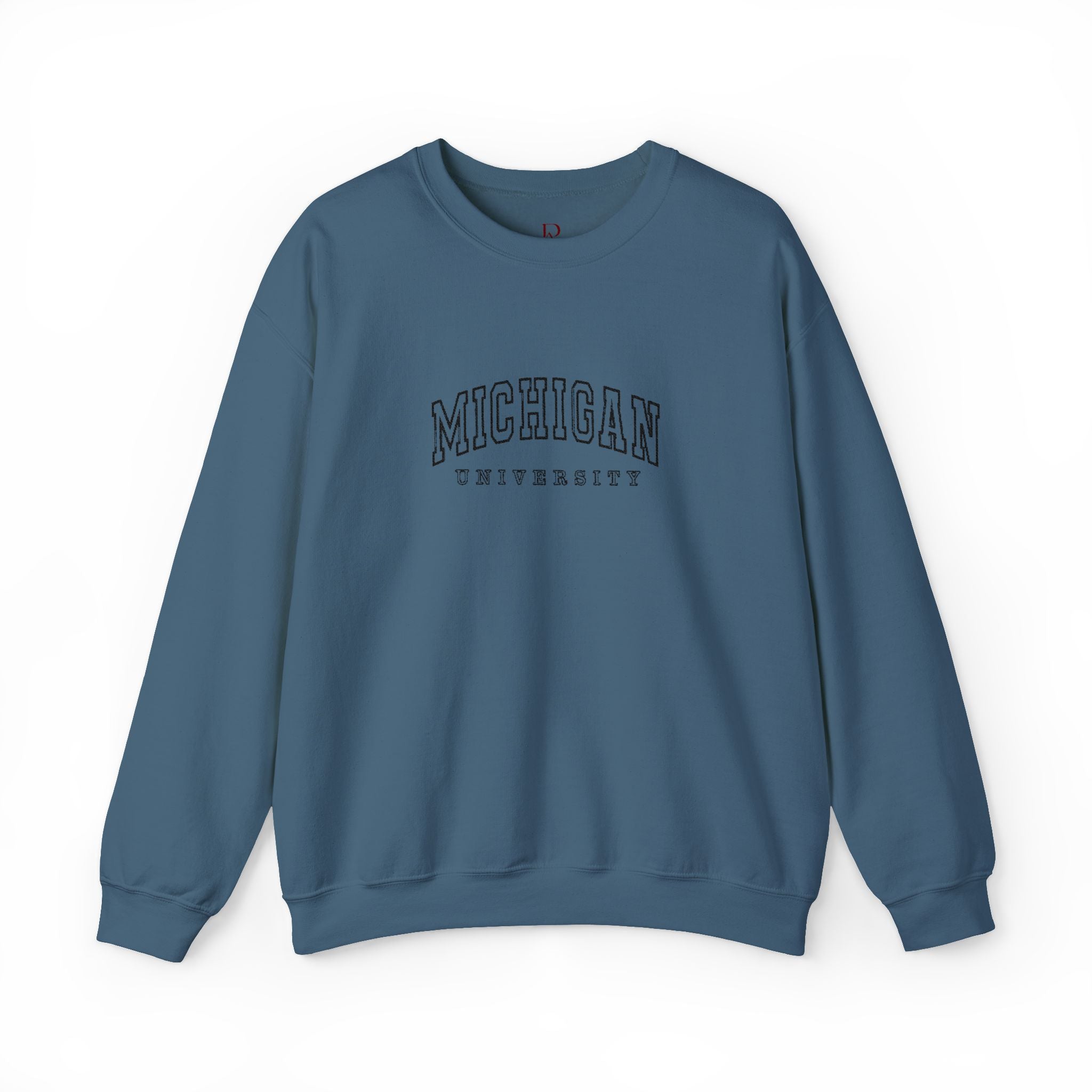 Embroidered Michigan University sweatshirt