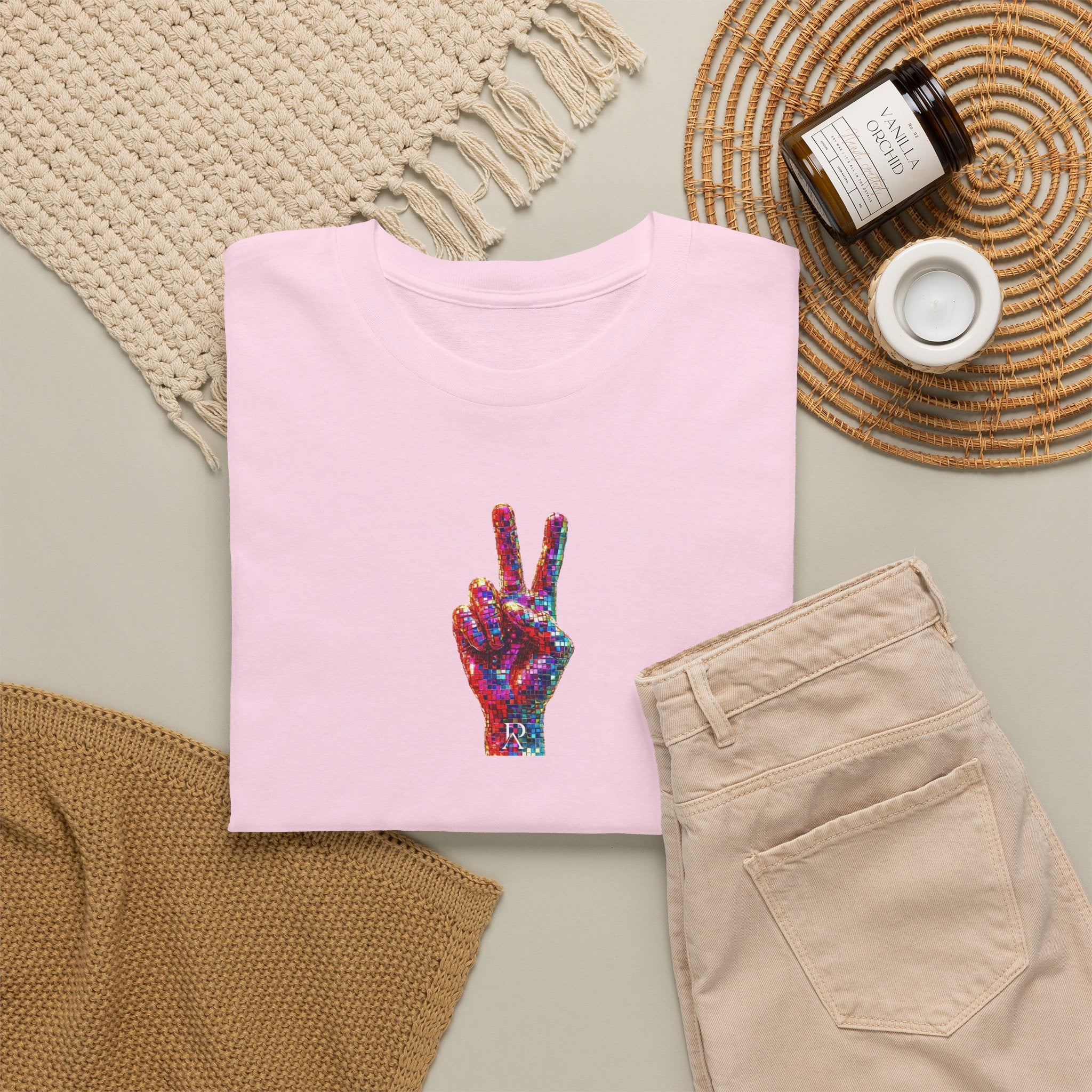 Neon Peace Sign T-Shirt
