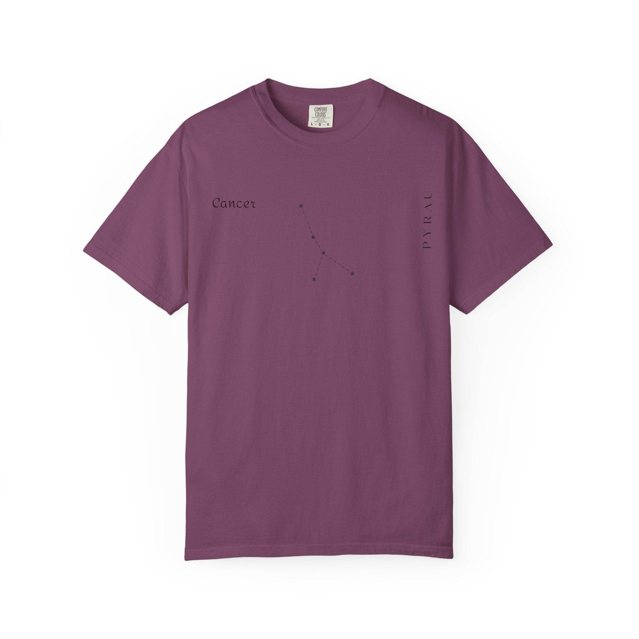 Cancer Star Map T-shirt | Pyrau Zodiac
