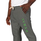 Fleece Pyrau Green Jogger - Sweatpant