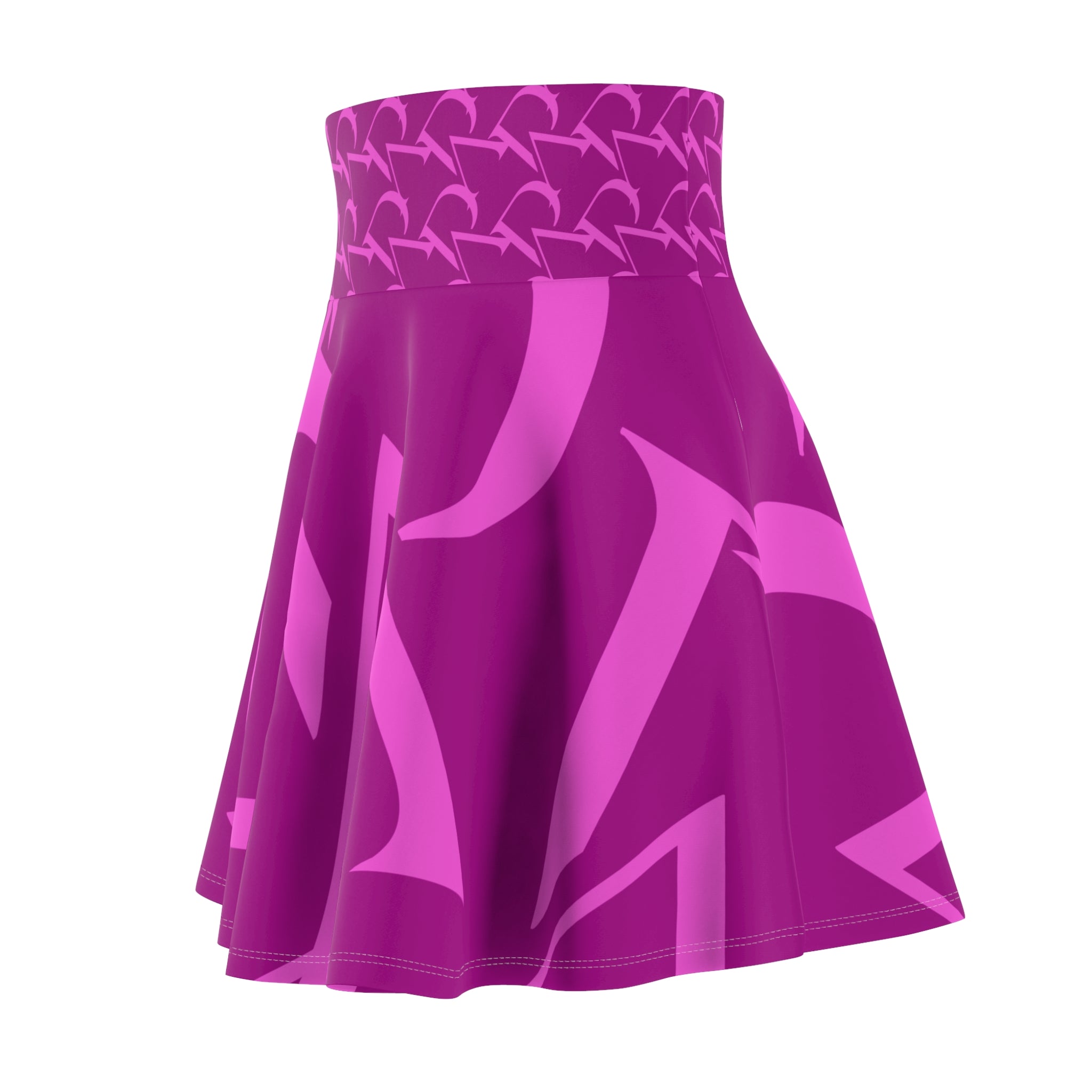Pink Floral Skirt