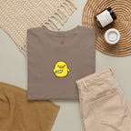 Embroidered Chick With Knife T-Shirt