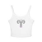 Aries Zodiac Crop Tank Top