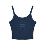 Aquarius Zodiac Crop Tank Top