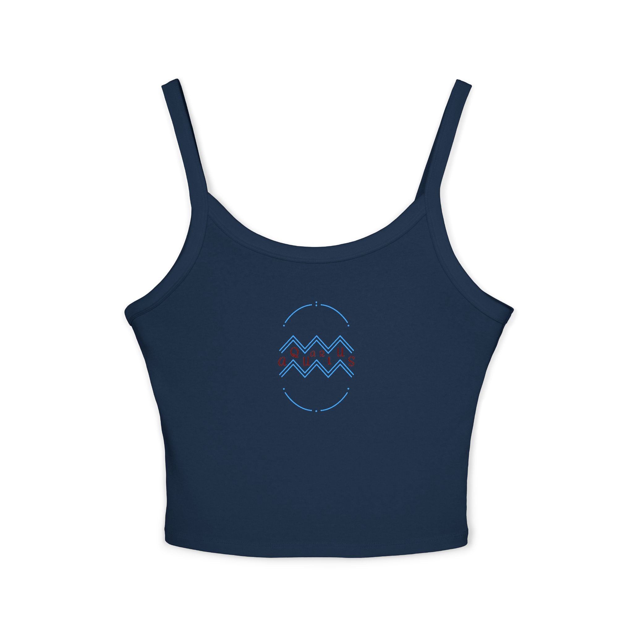 Aquarius Zodiac Crop Tank Top