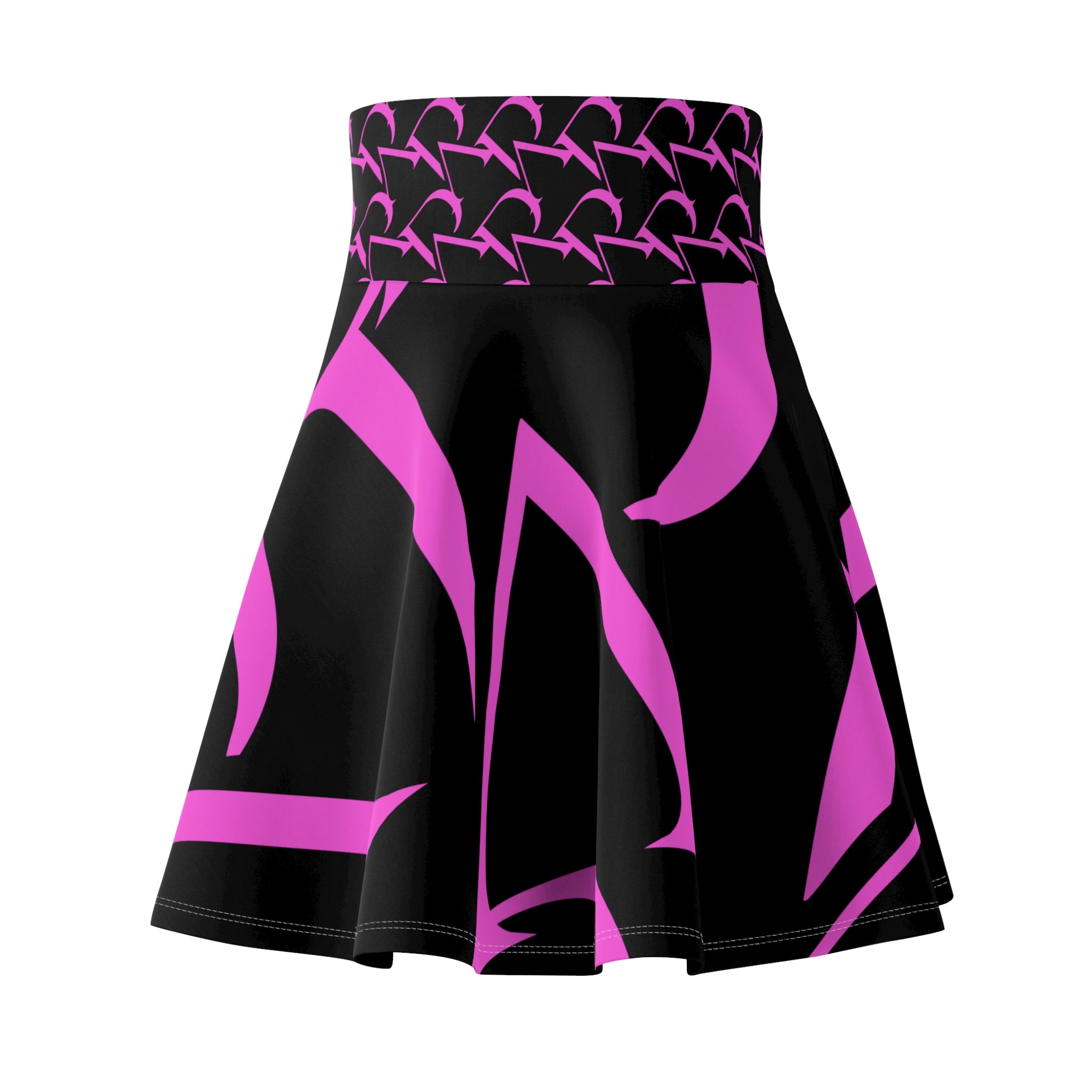 Pink Neon Flame Skirt
