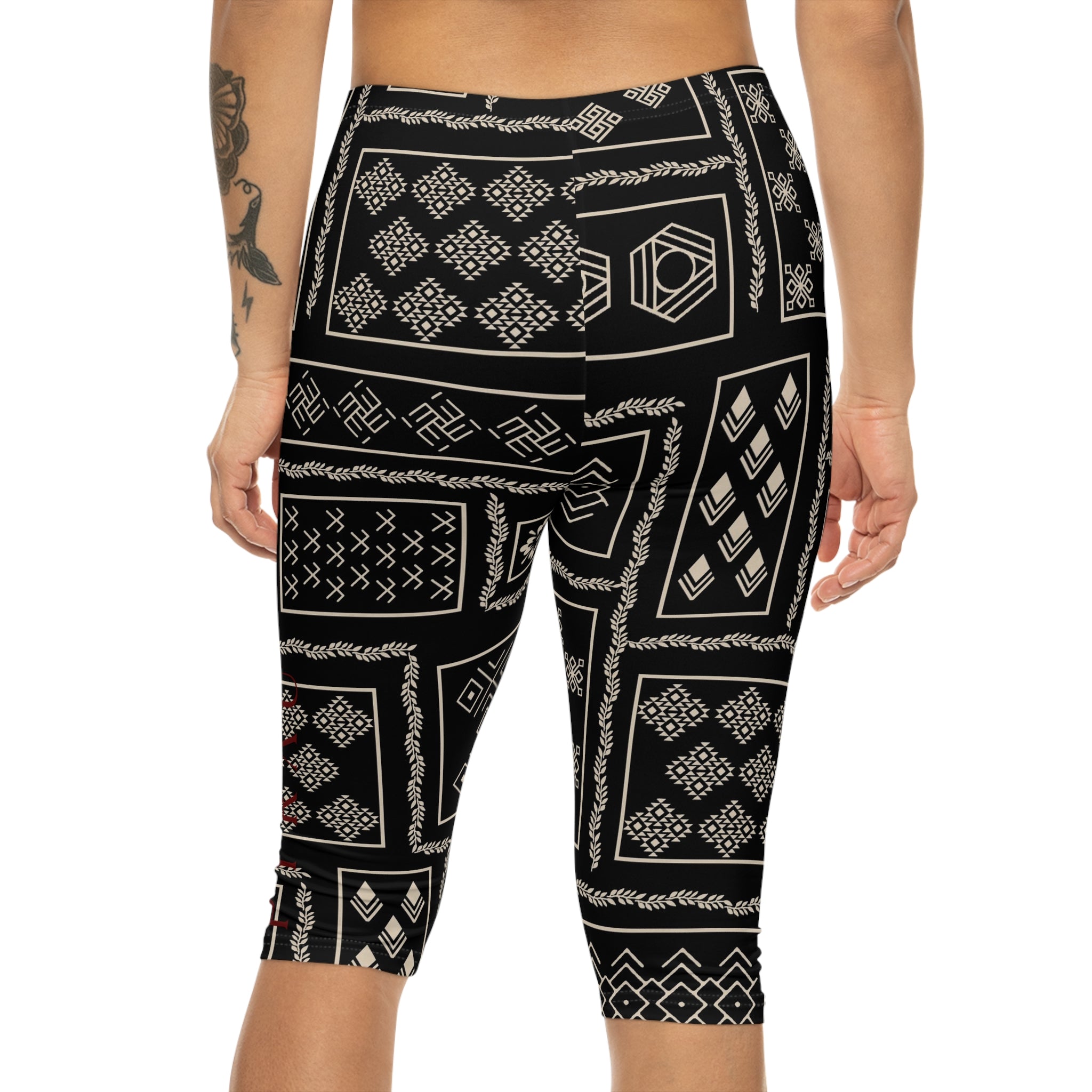 Tribal Capri Legging