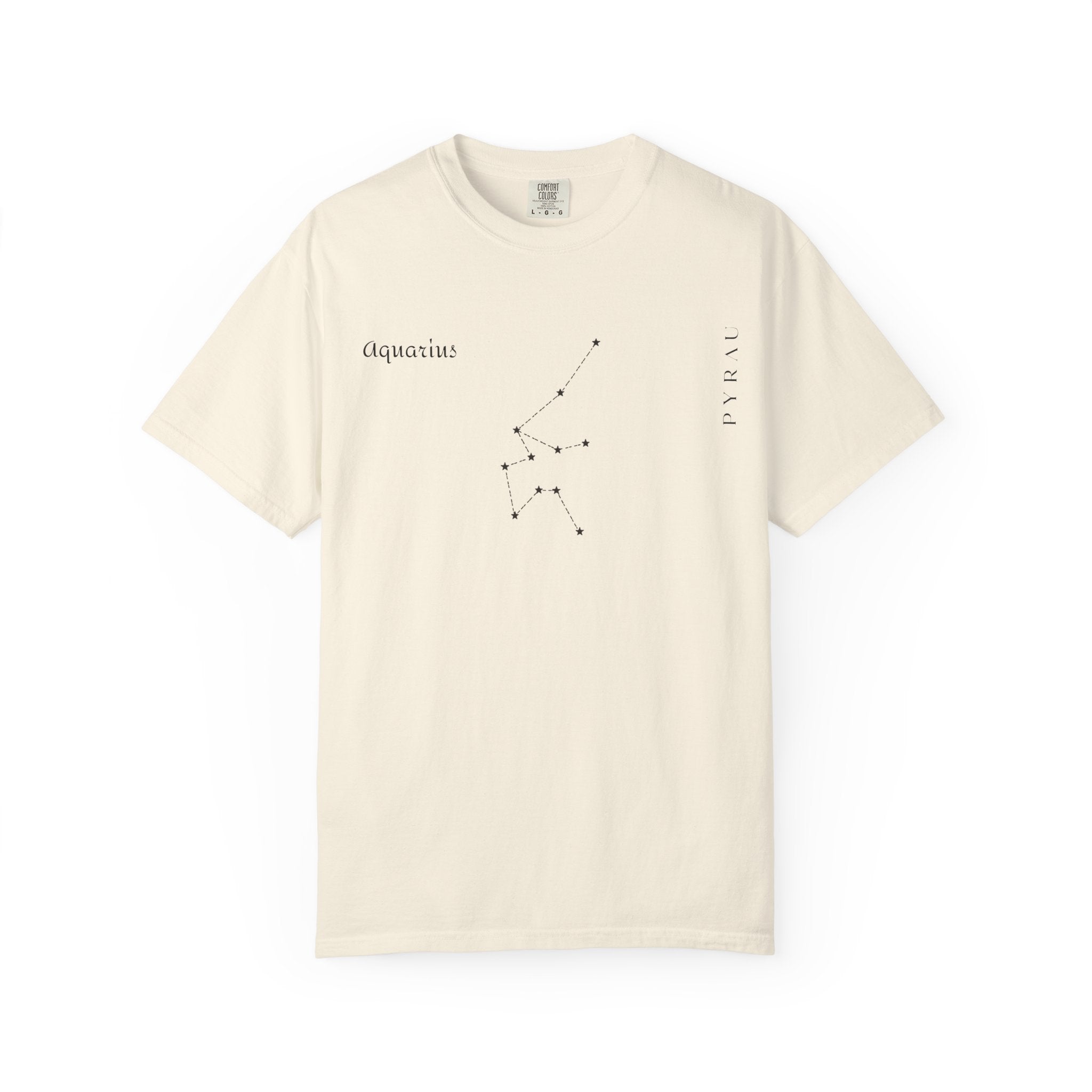 Aquarius Star Map T-shirt | Pyrau Zodiac