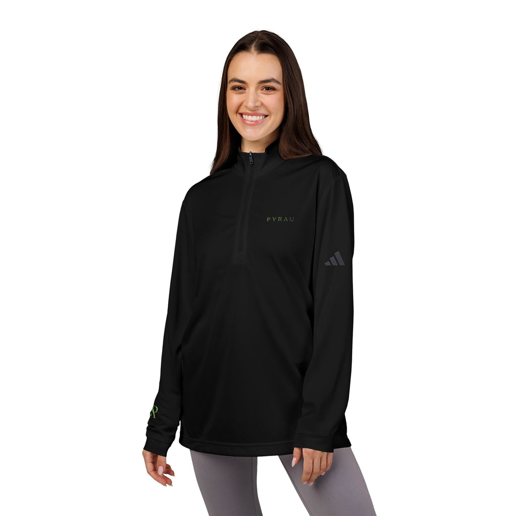 Adidas x Pyrau Embroidered Quarter-Zip Pullover