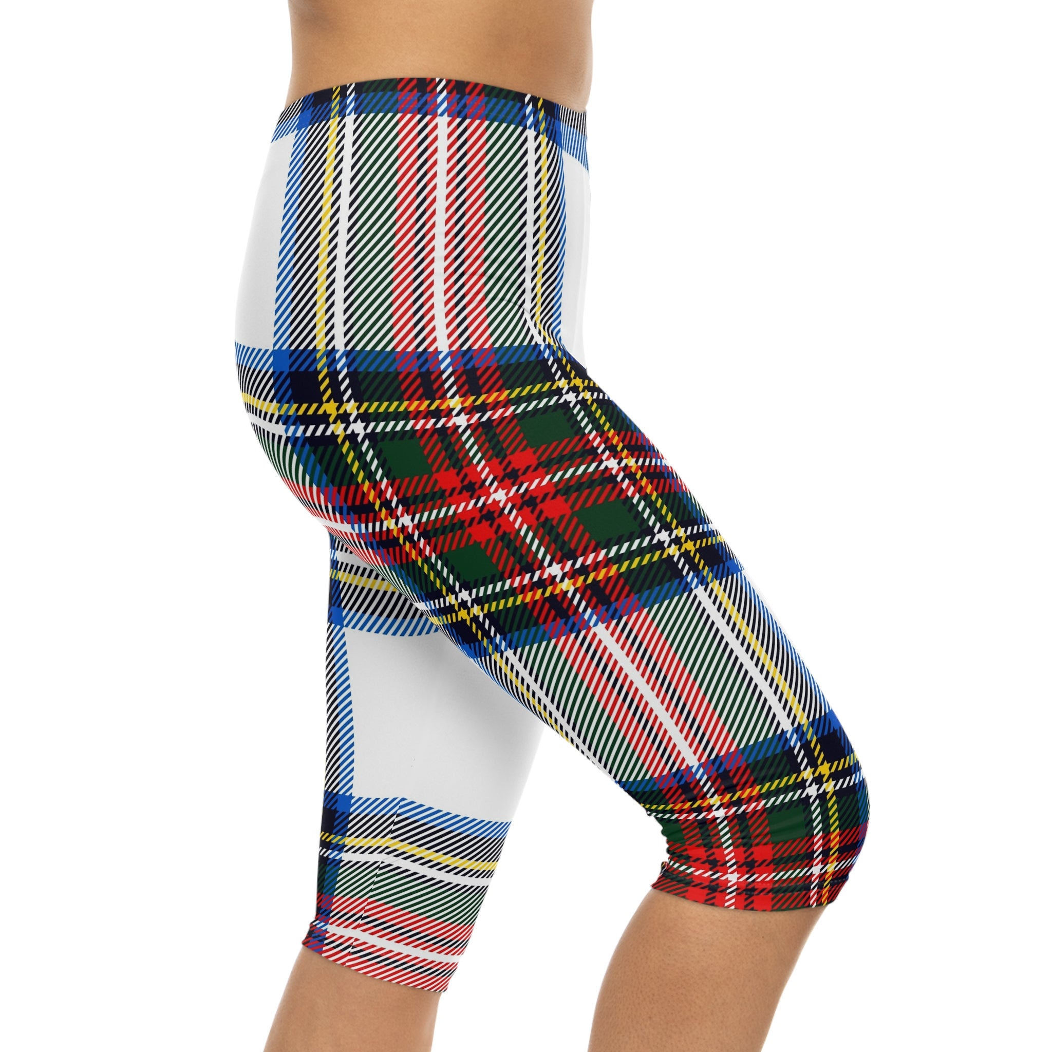 Plaid Capri Legging