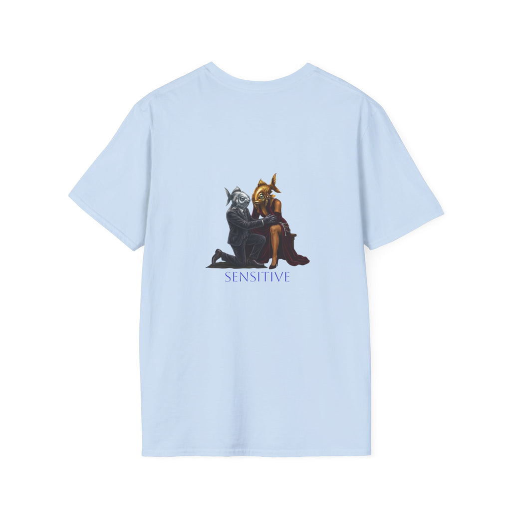 Unisex Pisces T-shirt Tee Zodiac