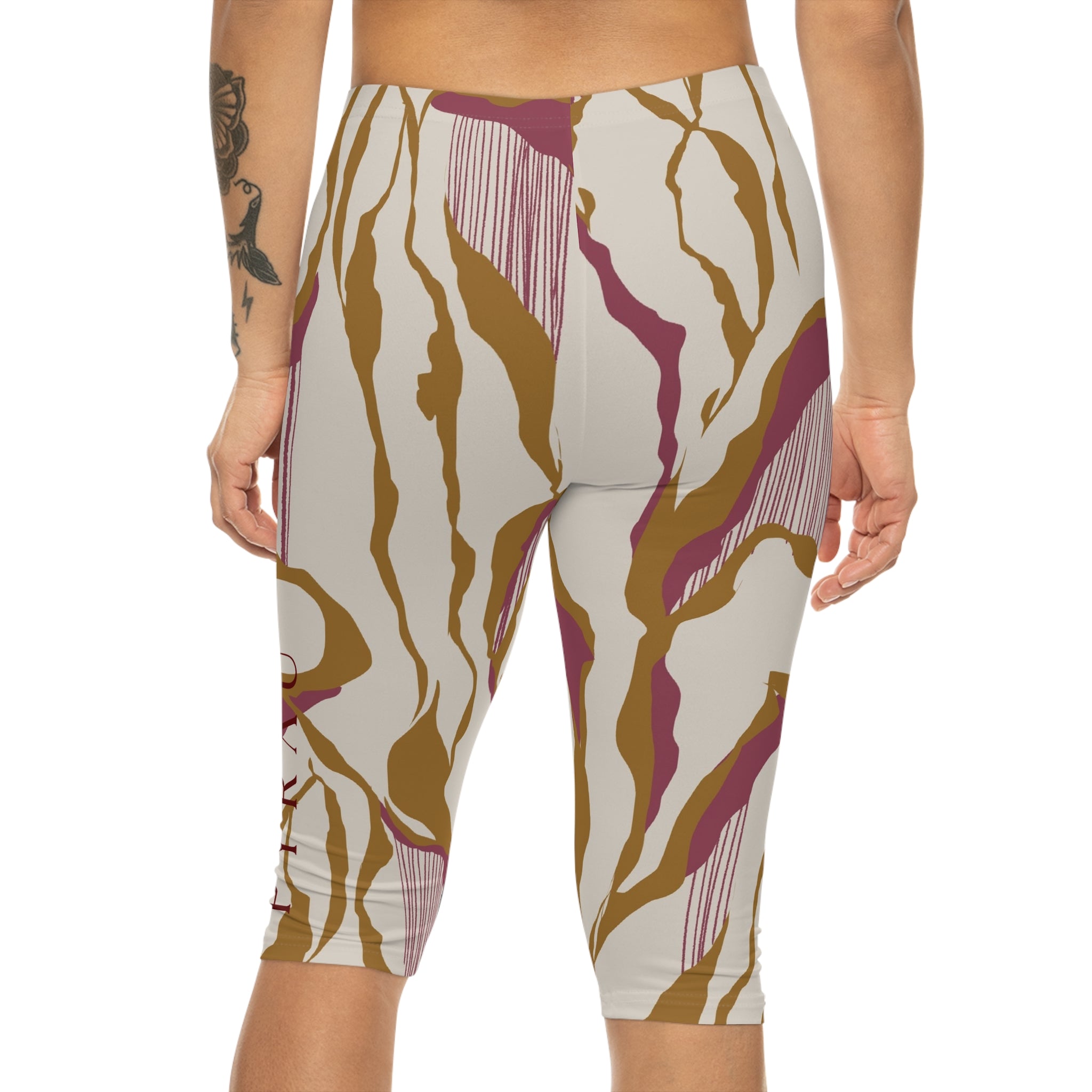 Capri Leggings Marble